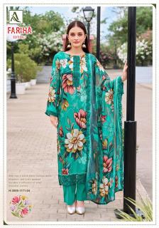 Alok suit fariha-7 wholesale dress materials in chickpet